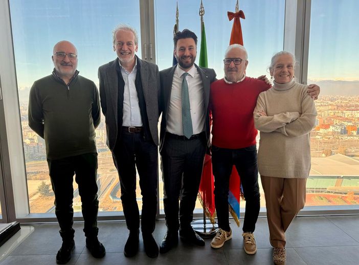 La firma dell'accordo presso il Grattacielo della Regione