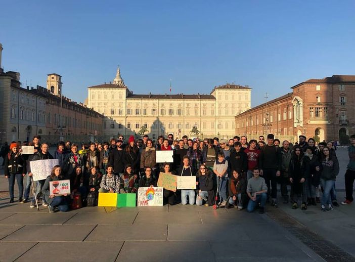 Dalla pagina Facebook &quot;Fridays For Future Torino - Italy&quot;