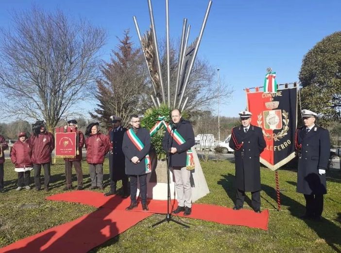La delegazione di Cavour a Colleferro