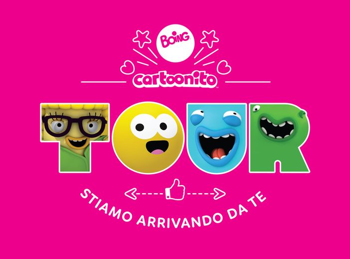 Arriva a Torino il Boing e Cartoonito Tour Arriva a Torino il Boing e Cartoonito Tour