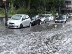 strada allagata - foto di repertorio