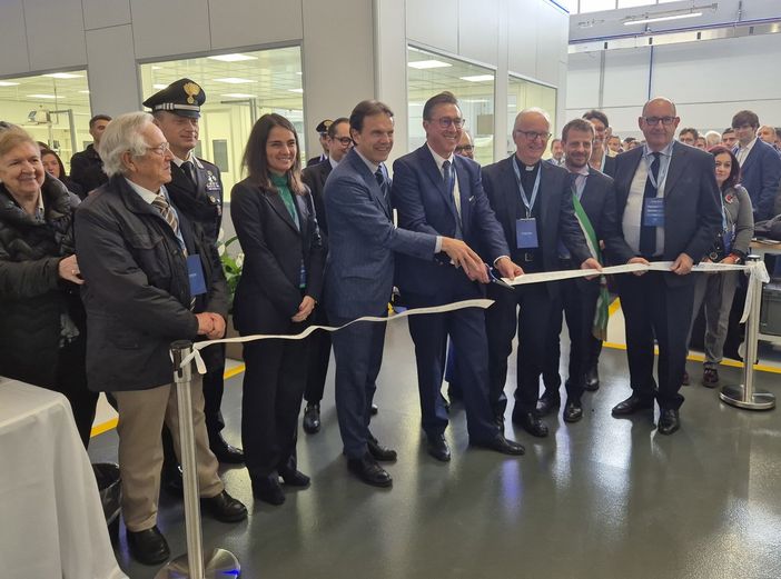 Il taglio del nastro di stamattina