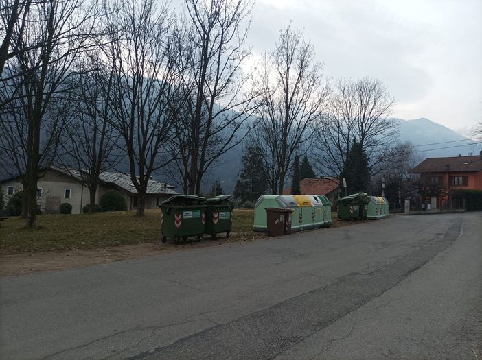 La nuova collocazione dell’ecopunto