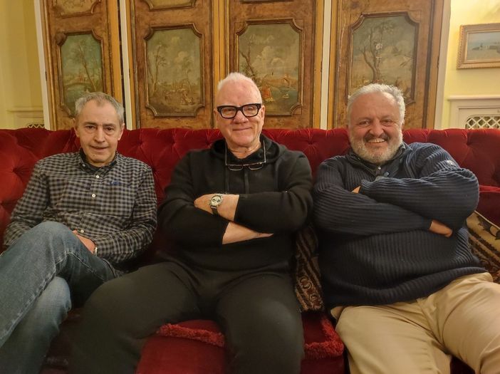 David Grieco, Malcom McDowell e Steve Della Casa_2022