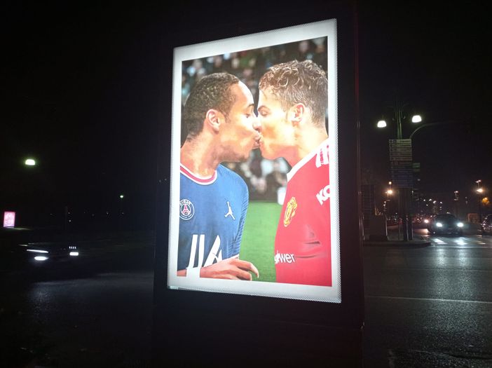 La nuova opera con Ronaldo e Henry