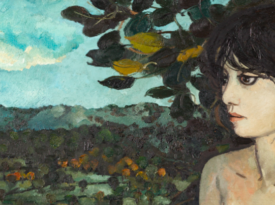 In foto, dettaglio dell'opera "Alberta", 1978 In foto, dettaglio dell'opera "Alberta", 1978