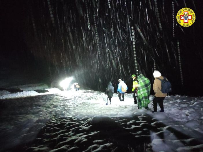 Profughi bloccati nella neve a Bardonecchia
