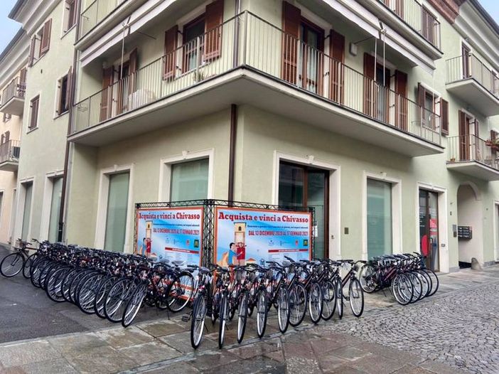 Le biciclette vinte con la Lotteria degli scontrini