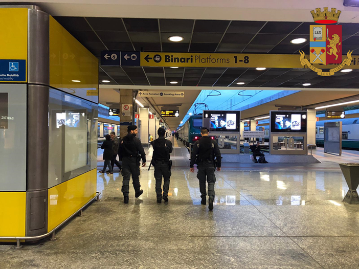 Quasi seimila persone controllate dalla polfer nelle stazioni e nei treni nel periodo dei ponti pasquali