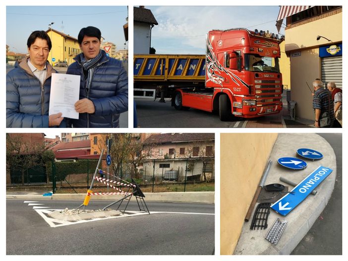 Brandizzo, ennesimo incidente alla rotatoria