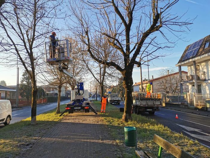 Partiti i lavori di manutenzione a Settimo Torinese