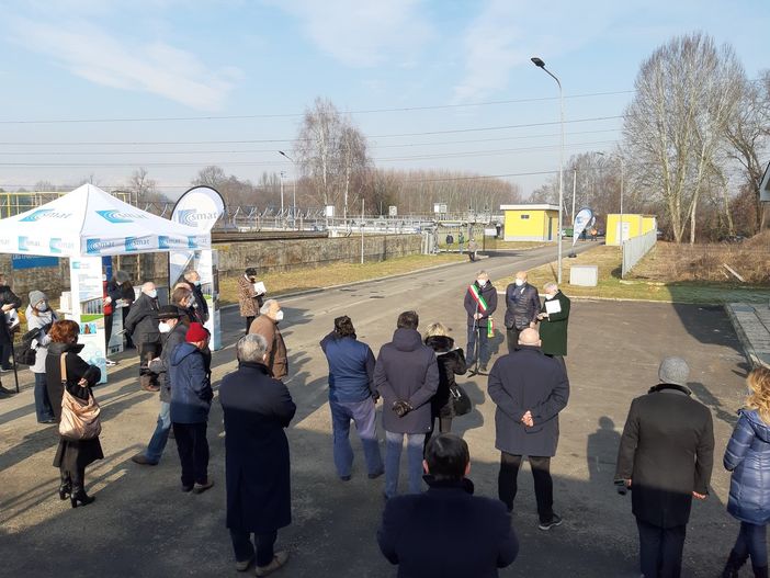 Inaugurato a Chivasso il percolatodotto per lo smaltimento dei liquami della discarica