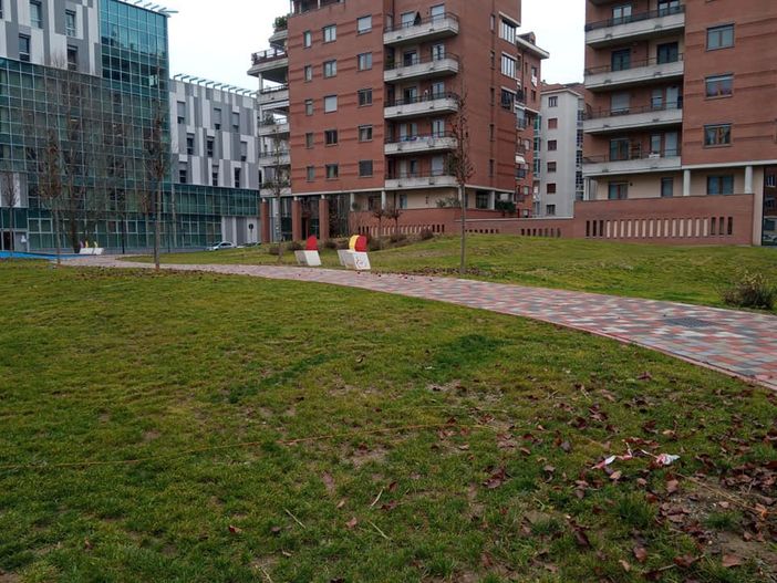 Nuovo giardino Vanchiglietta di via Benevento