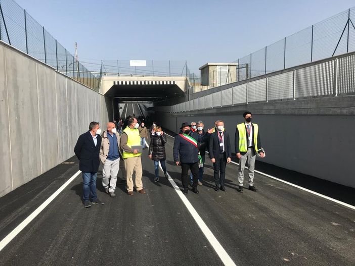 Inaugurato a Torrazza Piemonte il sottopasso che elimina due passaggi a livello
