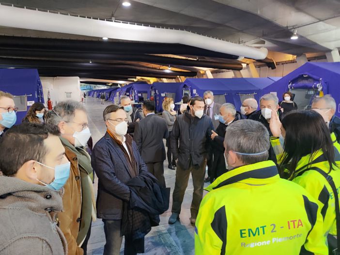 Covid Hospital, apprezzamento bipartisan dei consiglieri regionali. Cirio: &quot;Questa battaglia la vinciamo soltanto insieme&quot;