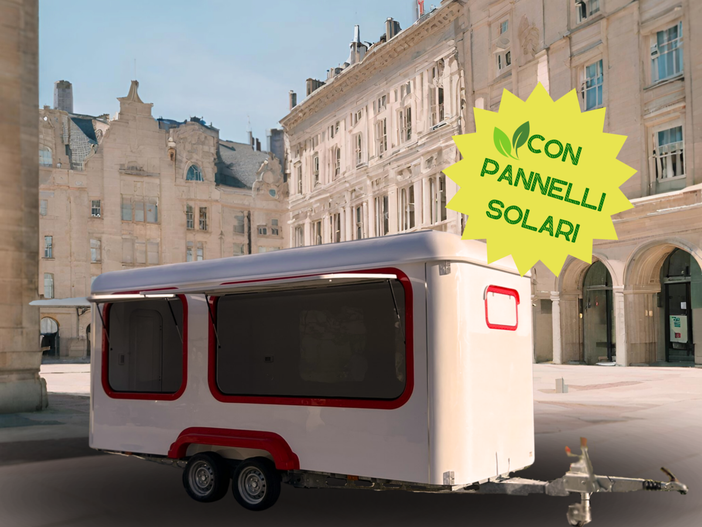 Chiosco Mobile presenta il Food Truck con i pannelli solari alla 9° edizione del Beer Food Attraction di Rimini dal 18 al 20 febbraio