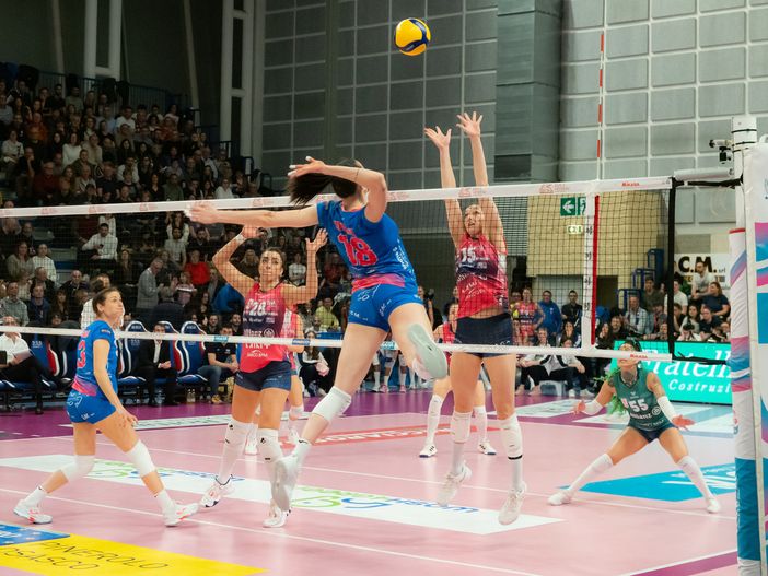 Un punto della gara di regular season a Villafranca Piemonte (foto di Christian Bosio)