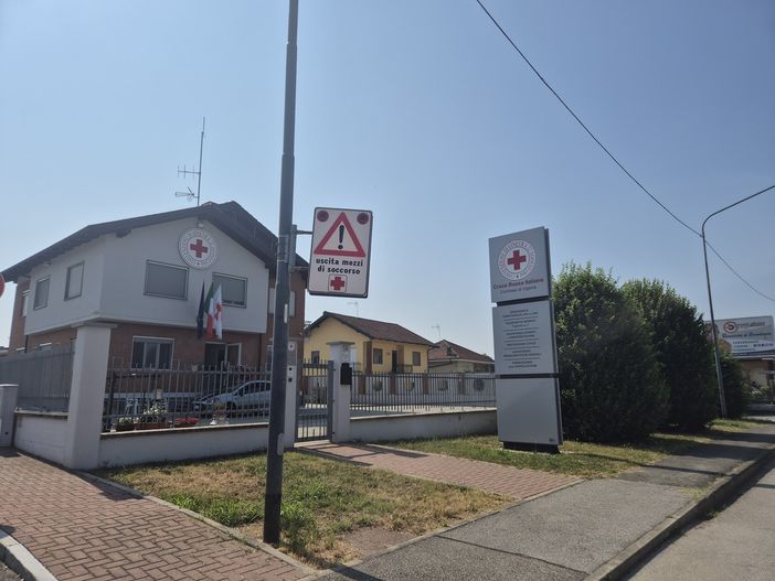 La sede della Cri di Vigone