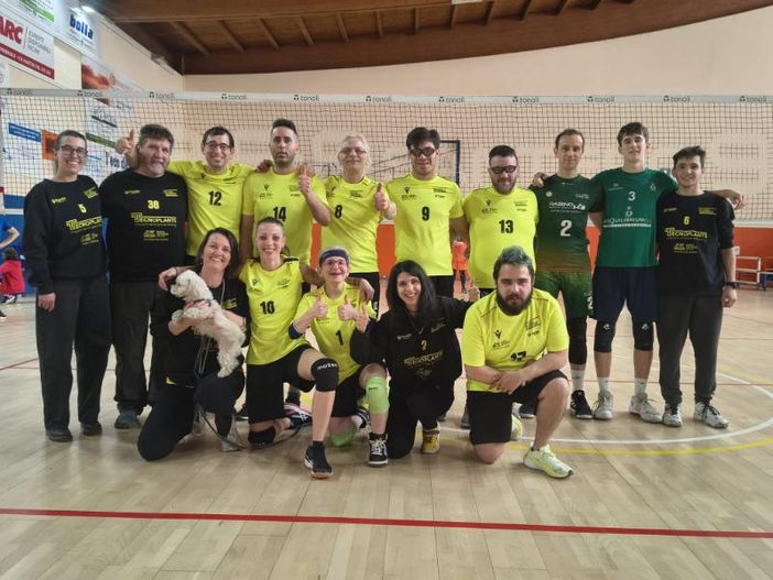 Atleti e staff di Sport Inclusione