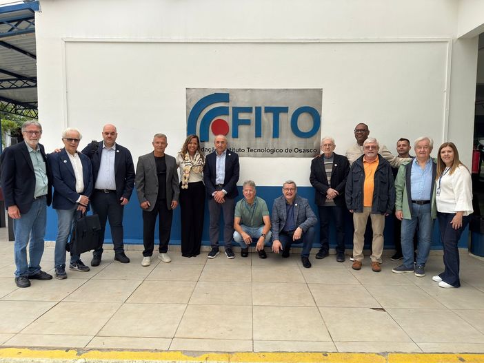 La delegazione osaschese in Brasile