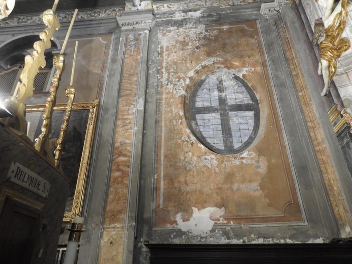 Chiesa di Buriasco da restautare Chiesa di Buriasco da restautare