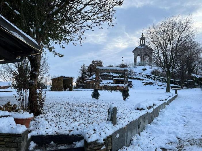 Il presepe sulla Rocca di Cavour (foto di repertorio)