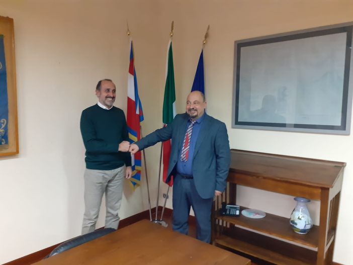 Da sinistra Elvio Rostagno e Luciano Nocera Da sinistra Elvio Rostagno e Luciano Nocera