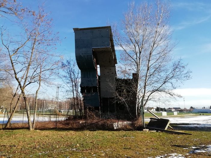 Parete arrampicata zona Bersaglio a Luserna San Giovanni Parete arrampicata zona Bersaglio a Luserna San Giovanni