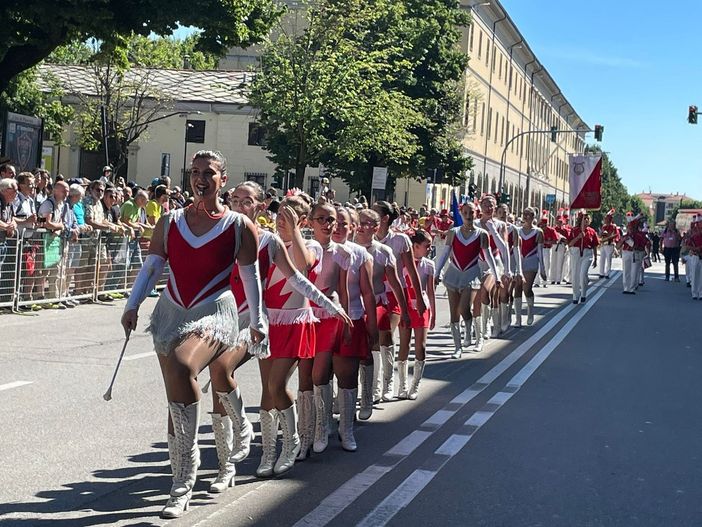 La Vigoneisa alla tappa pinerolese del Tour de France
