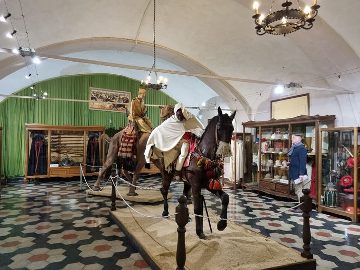Una delle sale del Museo della Cavalleria
