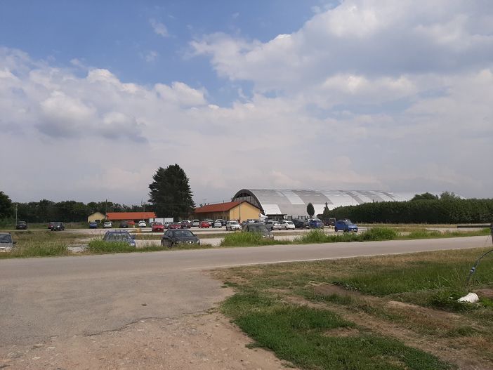 Il centro vaccinale di Pinerolo Il centro vaccinale di Pinerolo