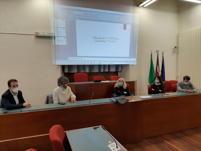 Presentazione primo lotto pista ciclabile Pinerolo-Valli olimpiche