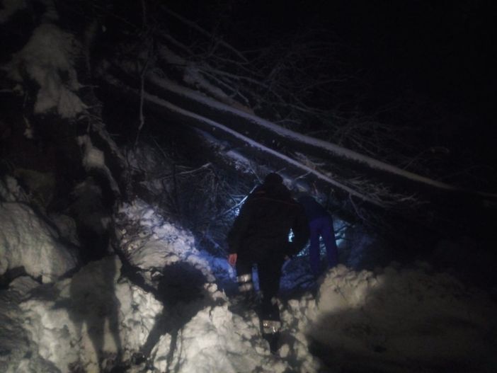 Frana in via Moloire del 5 gennaio 2021 Frana in via Moloire del 5 gennaio 2021