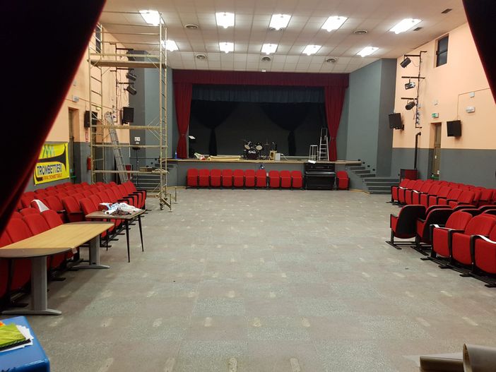 Teatro del Forte di Torre Pellice lavori