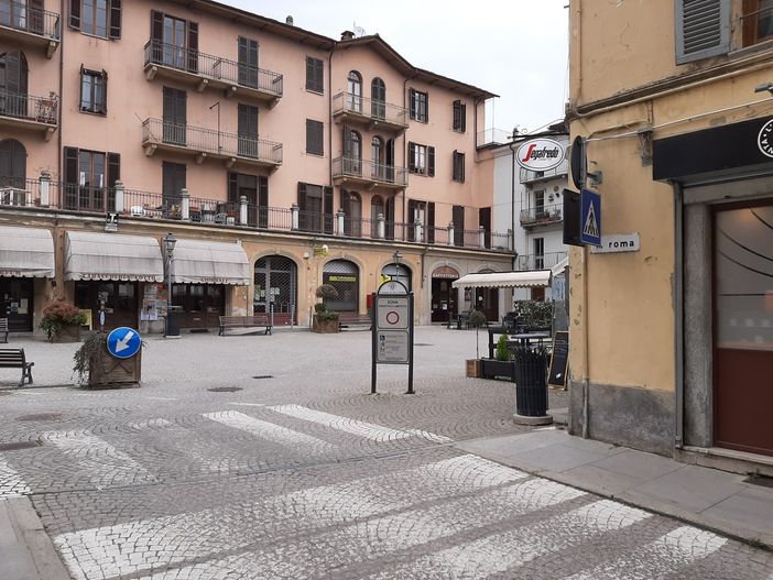 Il centro di Torre Pellice Il centro di Torre Pellice