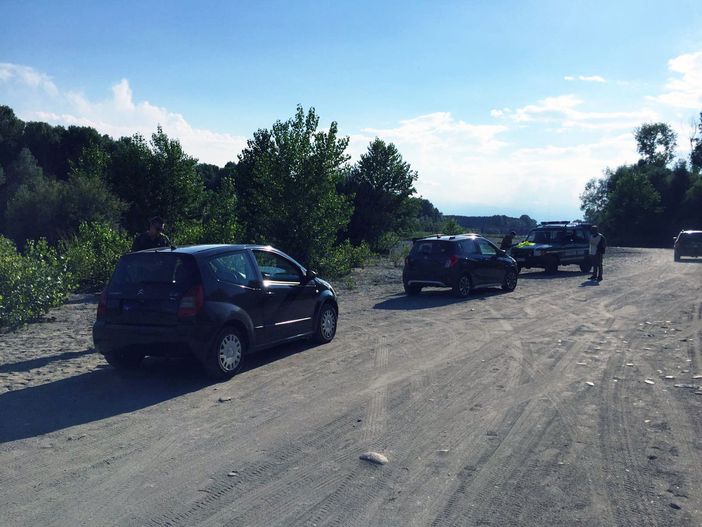 Auto lungo il Pellice tra Vigone e Villafranca Piemonte: 24 multe (FOTO)