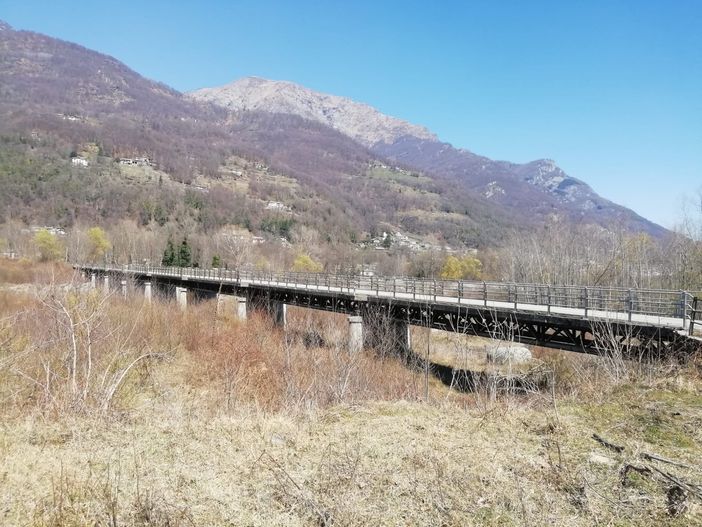 Il ponte delle Rovine di Villar Pellice