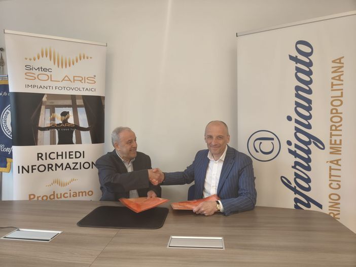 Accordo tra Confartigianato e Simtec Solaris