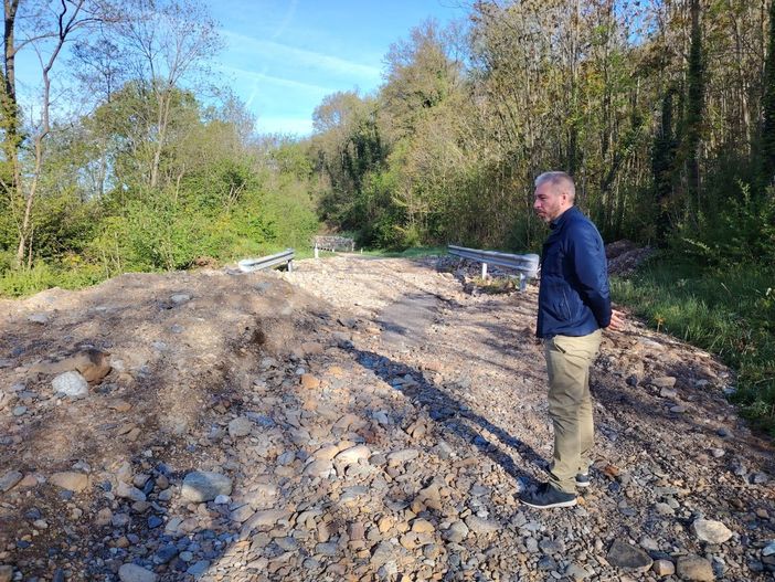 Sopralluogo sulle strade colpite dal maltempo