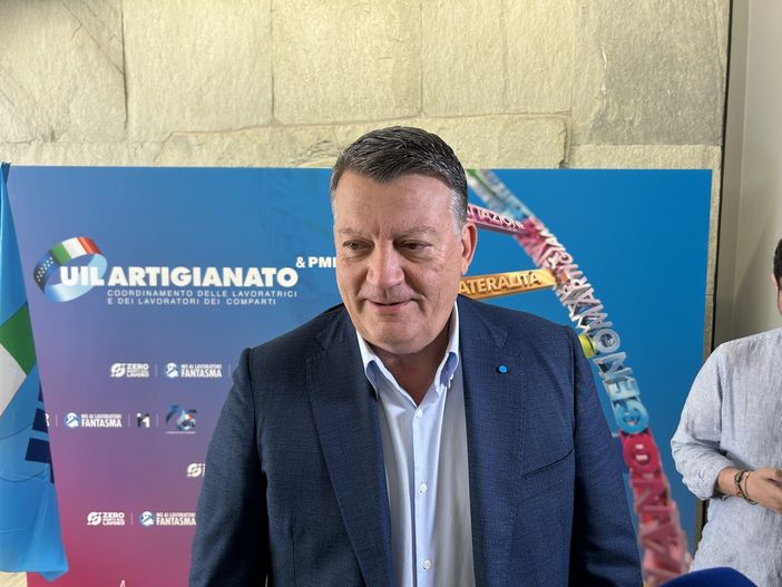 Il segretario generale Uil, PierPaolo Bombardieri