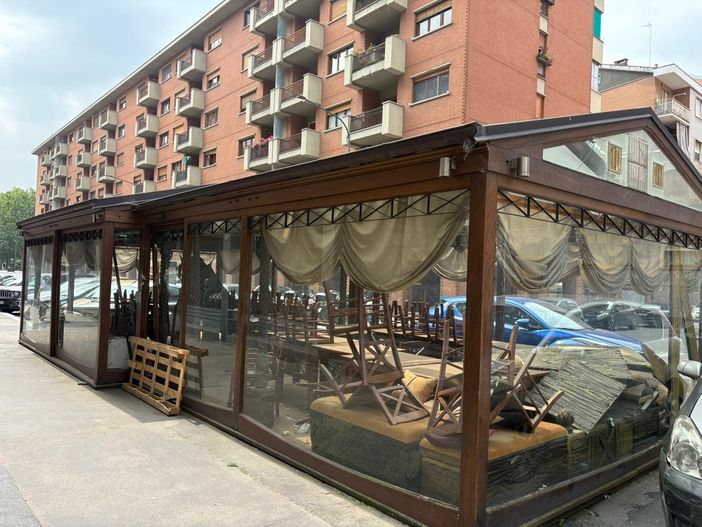 Il dehor incriminato Il dehor incriminato