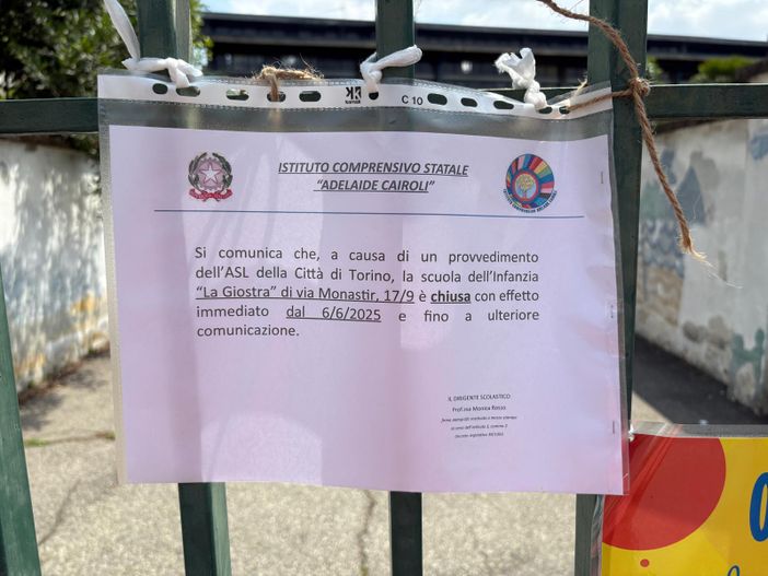 Serramenti vetusti e amianto, chiude la scuola dell'infanzia di Mirafiori Serramenti vetusti e amianto, chiude la scuola dell'infanzia di Mirafiori