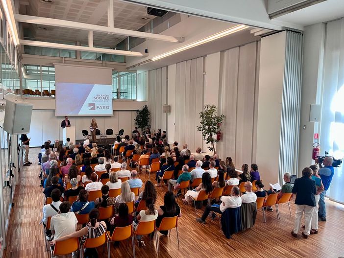 La presentazione del bilancio sociale della Fondazione Faro