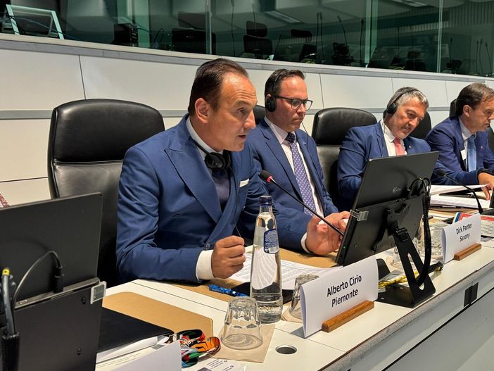 Il presidente Cirio presente oggi a Bruxelles alla firma