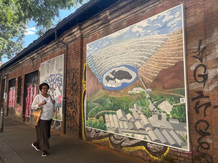 Arte in transito lungo via Sacchi