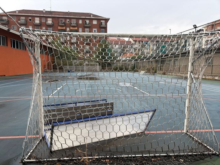 Il campetto di via Ponderano