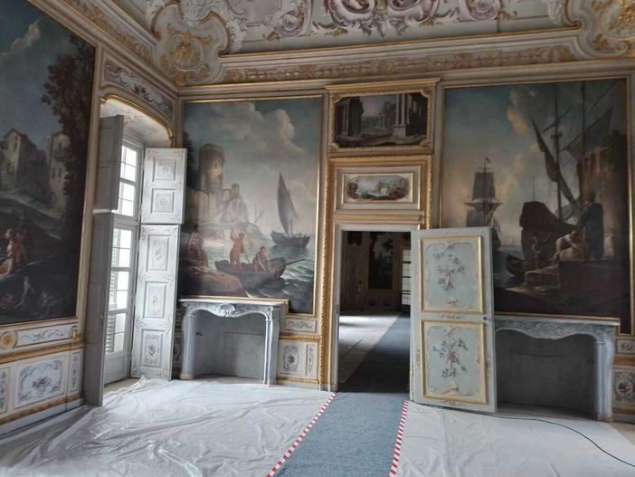 A Stupinigi rinascono a nuova vita le Anticamere dell’Appartamento di Carlo Felice