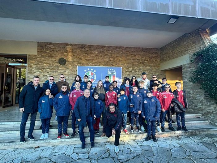 La squadra 100% UGI Torino ospite a Coverciano La squadra 100% UGI Torino ospite a Coverciano