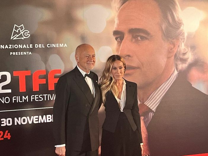 SJP sul red carpet del 42° Tff insieme a Enzo Ghigo