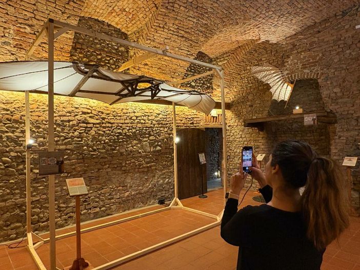 Le macchine d Leonardo Da Vinci in mostra a Torino Le macchine d Leonardo Da Vinci in mostra a Torino